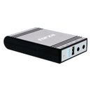 FORZA DC-140USB Mini UPS Power Bank Portátil 14W salidas de 5/9/12V