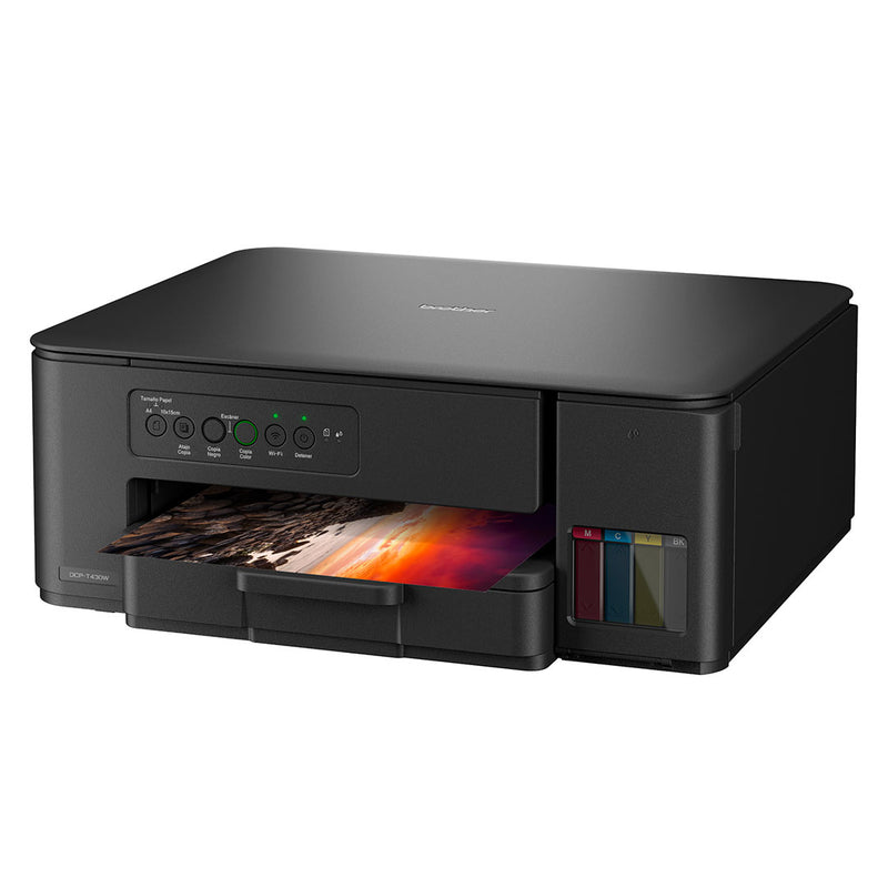 BROTHER DCP-T430W Impresora multifuncional WIFI de tinta continua a color