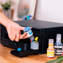 Impressora multifuncional WIFI BROTHER DCP-T530DW tinta colorida contínua, tanque InkBenefit, impressão duplex