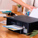 Impressora multifuncional WIFI BROTHER DCP-T530DW tinta colorida contínua, tanque InkBenefit, impressão duplex