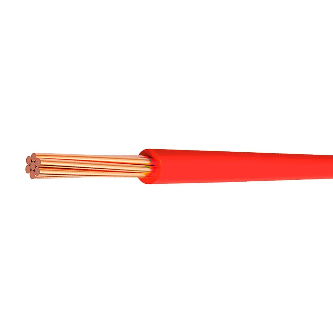 DIXON DEC25LSZH-RD Cable eléctrico LSZH 450/750V 2.5mm2, rojo, 100m