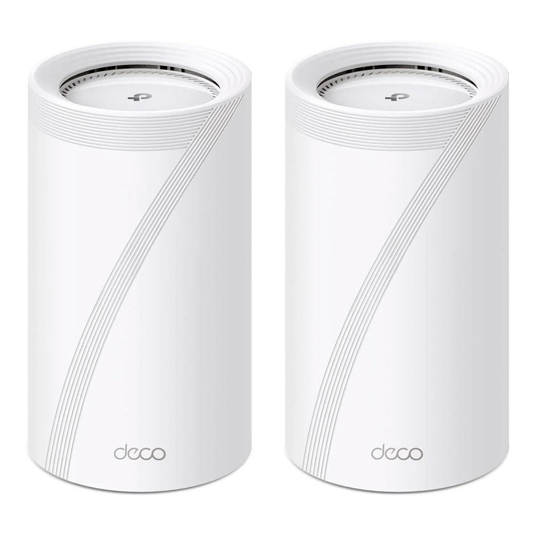 TP-LINK DECO BE85 2-Pack Router MESH WiFi7 BE19000 Triple Banda