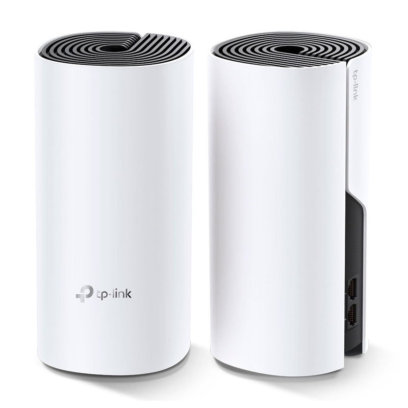 TP-LINK DECO M4(2-pack), Pack x2 Sistema Wi-Fi Mesh para toda la Casa AC1200 Doble banda. Control por voz Alexa