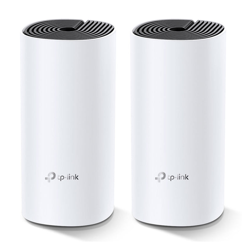 TP-LINK DECO M4(2-pack), Pack x2 Sistema Wi-Fi Mesh para toda la Casa AC1200 Doble banda. Control por voz Alexa