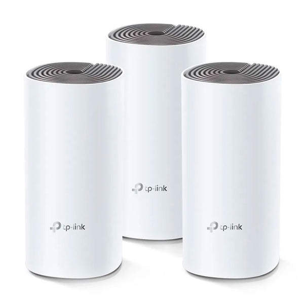 TP-LINK DECO M4 (3-pack) Pack x3 Sistema Wi-Fi Mesh para toda la Casa AC1200 Doble banda. Control por voz Alexa