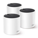 TP LINK DECO X55 (pacote com 3) Pacote com 3 sistemas Wi-Fi 6 MESH com banda dupla AI AX3000. 3 portas gigabit