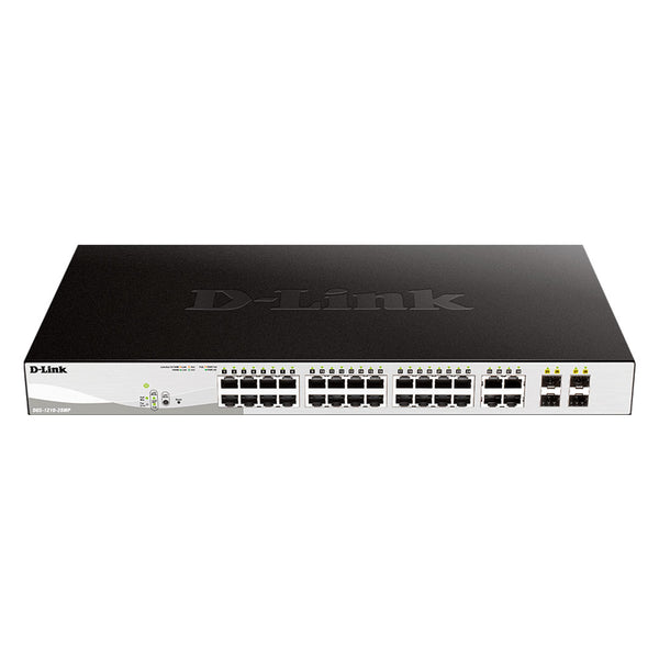 D-LINK DGS-1210-28MP Switch 24 puertos PoE 4 puertos GbE/SFP