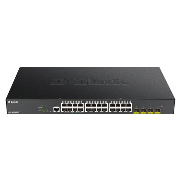 D-LINK DGS-1250-28XMP Switch Administrable 24 puertos PoE 1000base-T