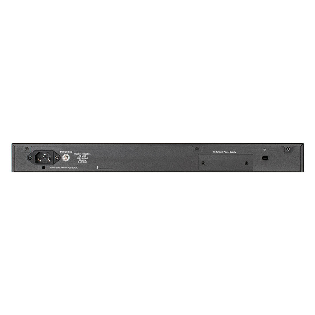 D-LINK DGS-1520-52MP Switch 52 puertos 44 x gigabit PoE 4 x 2.5Gbase-T PoE 2 x 10Gbase-T y 2 x 10G SFP