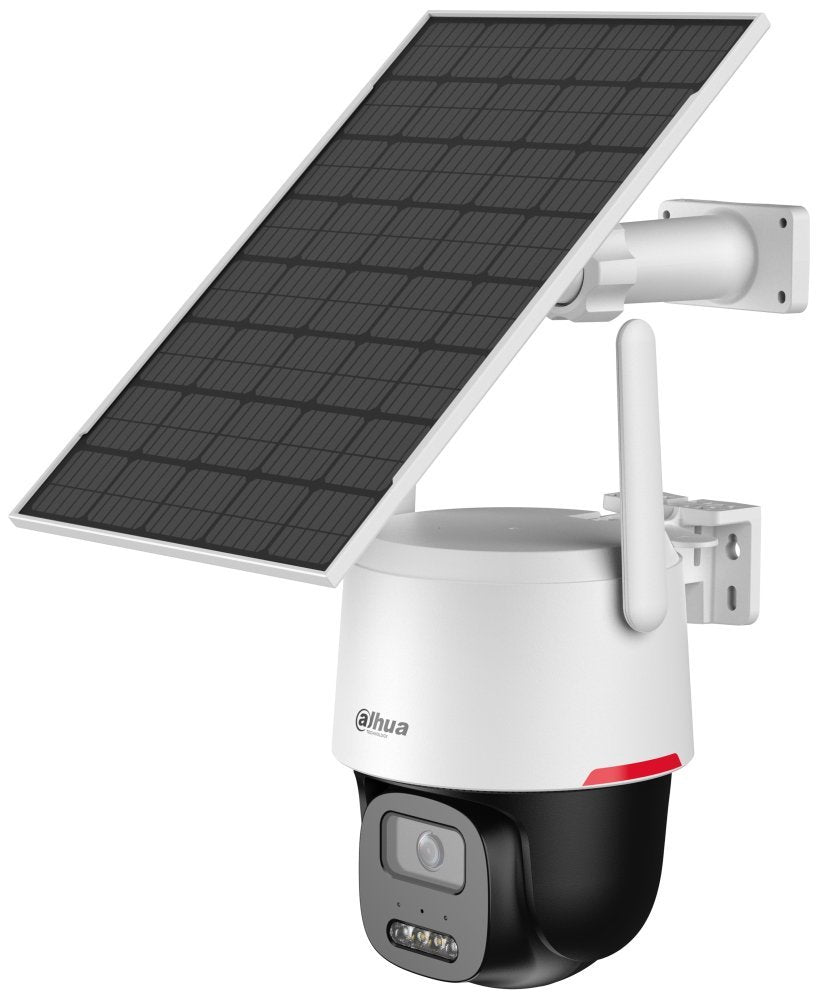 DAHUA APOLLO DH-BP3EW-4G Camara de Seguridad 3MP 2K 4G LTE Con Panel Solar 8W