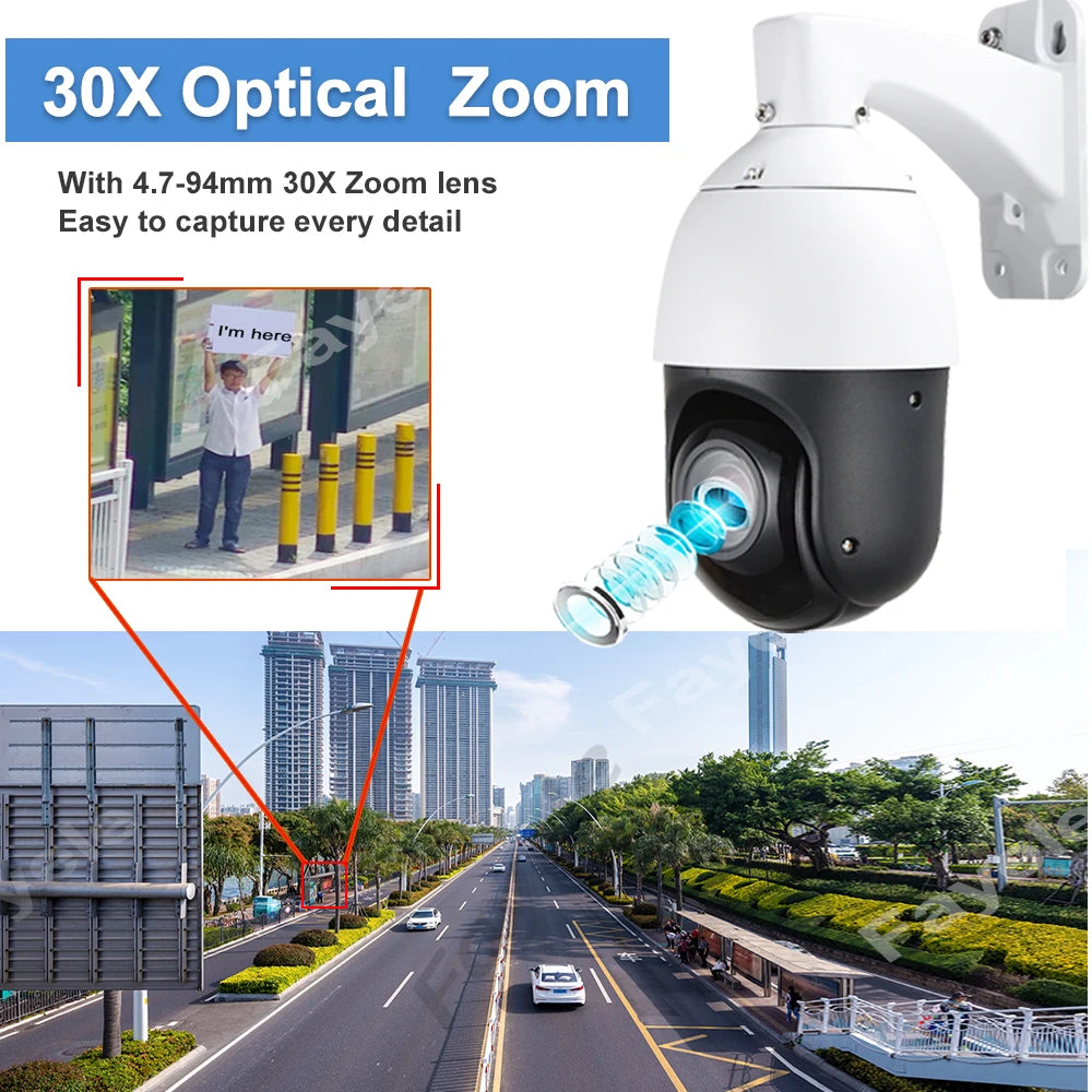 DAHUA DH-SD5A232XA-HNR-SL, Cámara de Seguridad IP POE 2MP Full HD PTZ 360º 32X IR 150m WIZSENSE