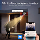 DAHUA IPC-PFW3849S-A180-AS, TIOC POE IP Security Camera 4K 8MP 2x4MP 2.8mm WDR IP67 Mic LED Speaker 20m/IR 25m WIZSENSE