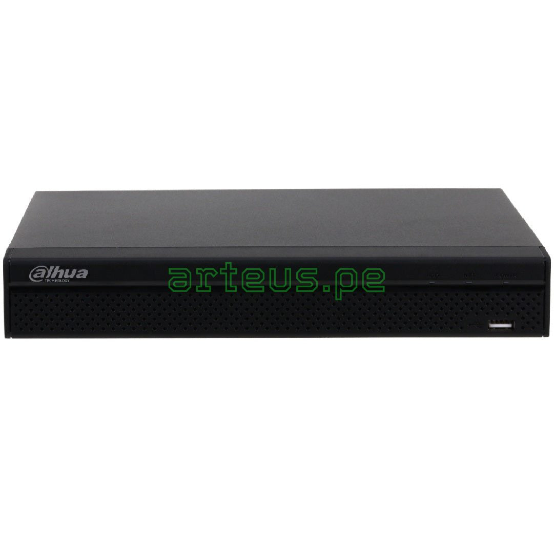 DAHUA NVR4108HS-8P-4KS3 NVR Grabador 8 Canales IP POE 4K hasta 12MP Soporta 1HDD hasta 20TB WIZSENSE