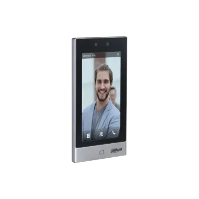 DAHUA DHI-ASI7213S-W Control de Acceso Pantalla 7" Cámara 2MP 50K ROSTROS