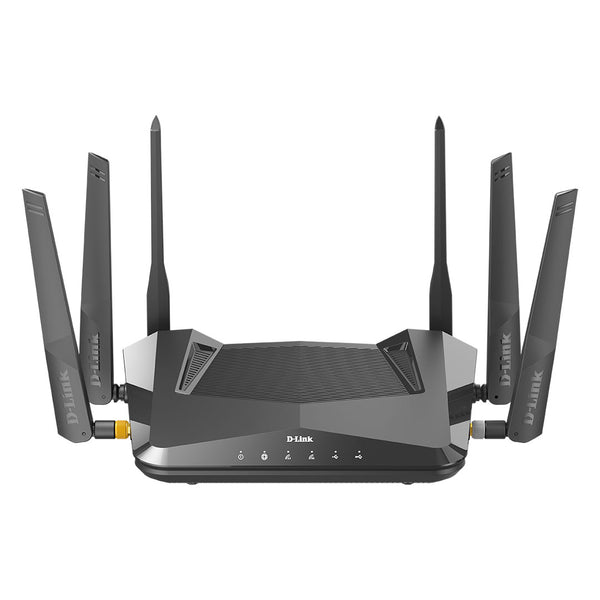 D-LINK DIR-X5460 Router Wifi 6 con MU-MIMO y OFDMA 6 antenas compatible con Alexa y Google Assistant