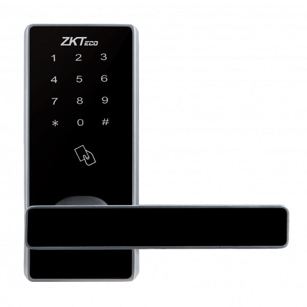 ZKTECO DL30Z Cerradura inteligente smart de tarjeta, clave y llave mecánica con control por app teclado digital comunicación con zigbe via gateway