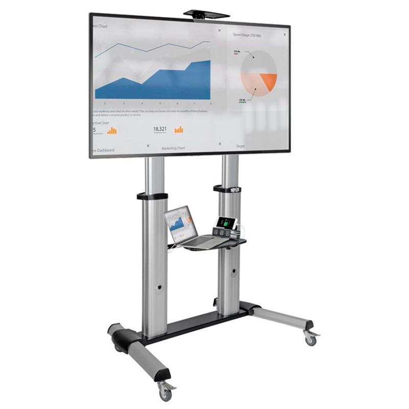 TRIPP-LITE DMCS60100XX Soporte, para TV, con rueda, soporta, pantallas, de 60" a 100", hasta 99.8KG