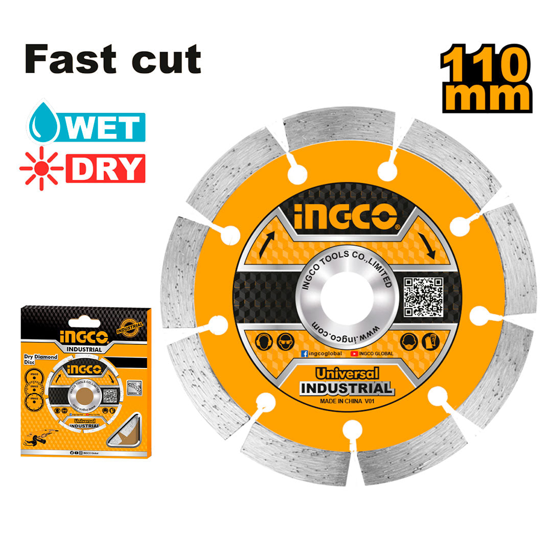 INGCO DMD011101 Disco diamante para MC14008, 110X20mm