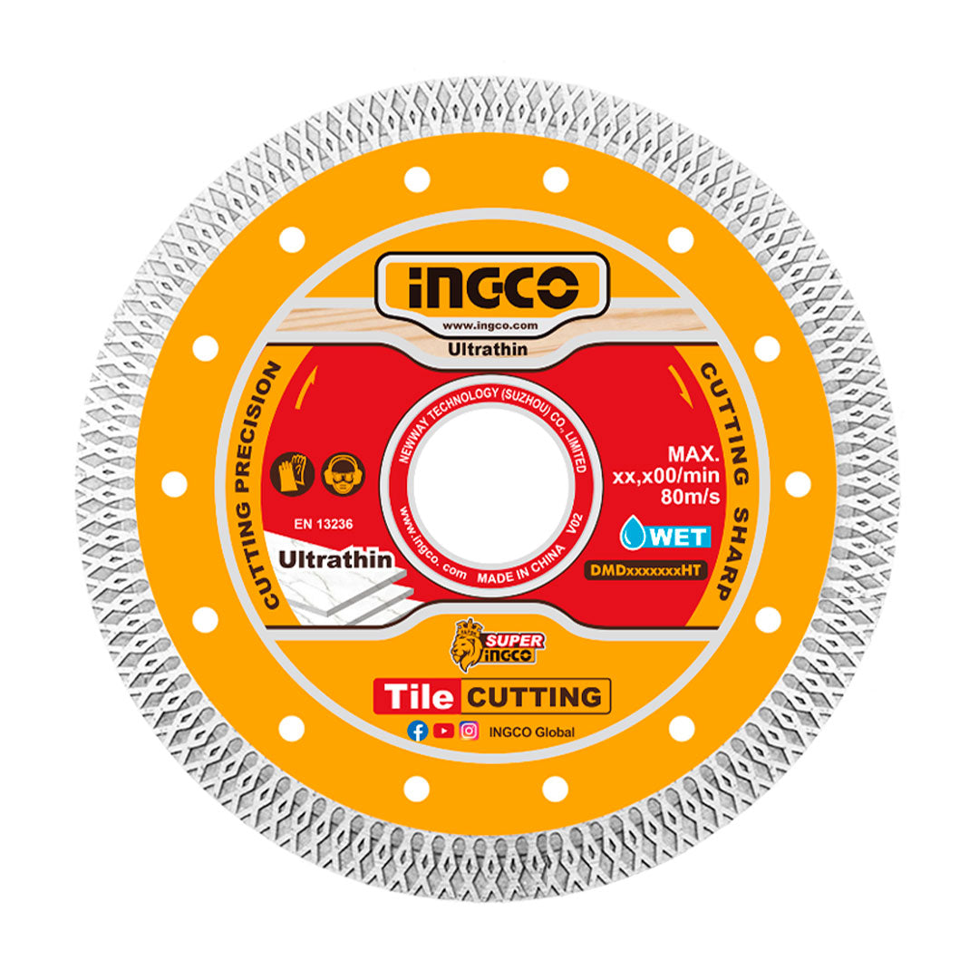 INGCO DMD082301HT Disco diamante ultrafino 230mm (borde de  malla)