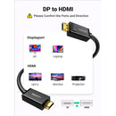 UGREEN DP101 10203 Cable DisplayPort Macho a HDMI Macho 3m
