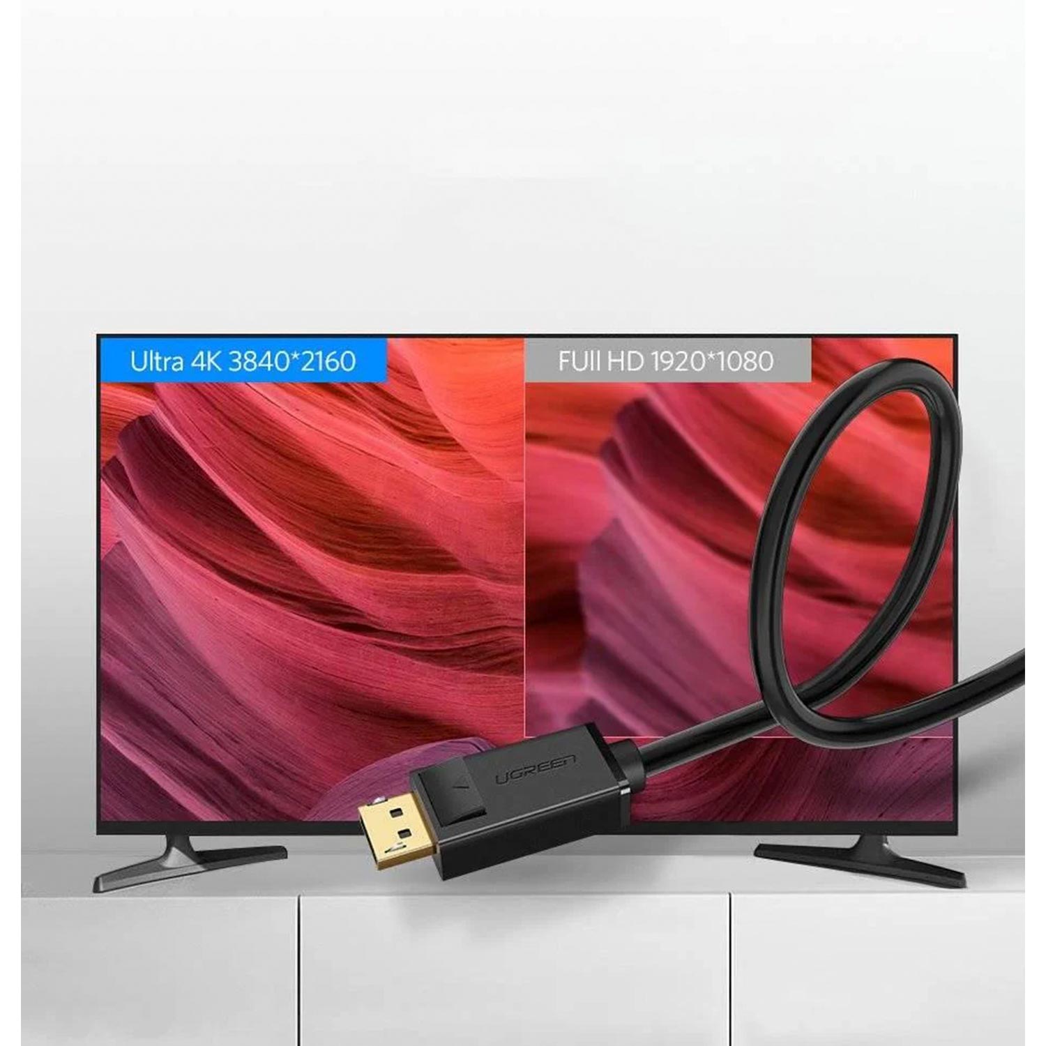 UGREEN DP102 10213 Cable DisplayPort 1.2 4k Macho a Macho 5m