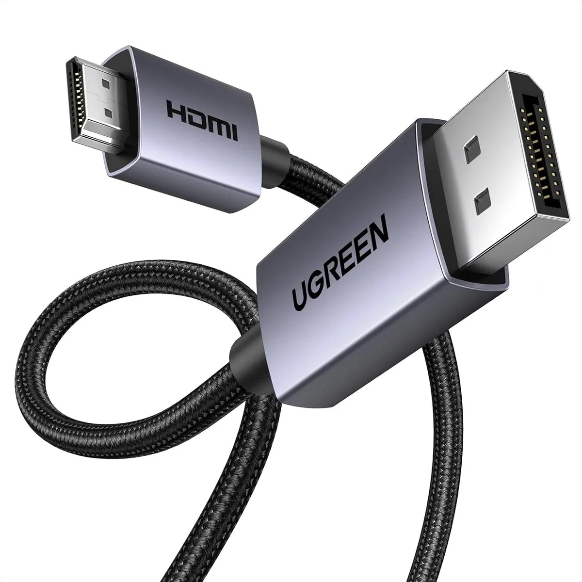 UGREEN DP124 35841 Cable adaptador HDMI a DisplayPort 4K 30Hz 1.5m