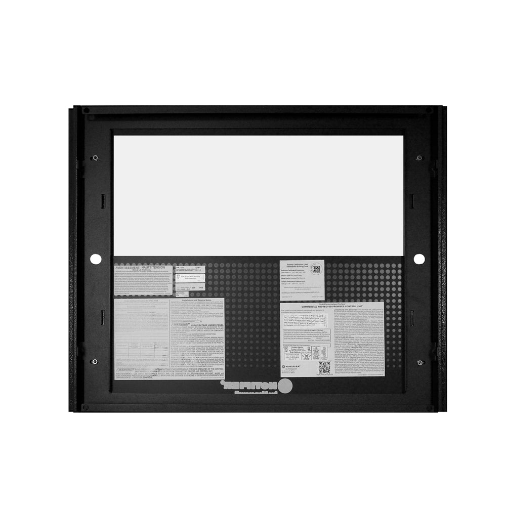 NOTIFIER DR-A5 Puerta de Gabinete CAB-5 para Paneles Inspire de 1 Fila, color Negro