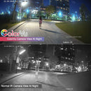 Câmera de segurança IP HIKVISION DS-2CD2T47G2P-LSU/SL 4MP Tubo panorâmico de 180º Lente dupla Áudio e alarme 