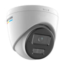 HIKVISION DS-2CD1327G2H-LIU IP Security Camera 2MP Dome 2.8mm IR Hybrid Light Smart Audio IP67 MicroSD COLORVU