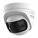 HIKVISION DS-2CD1367G2HP-LIUF/SRB TURRET IP DOBLE LENTE 180° 6MP 2.8MM SMART HYBRID LIGHT IR30M