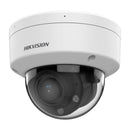 Câmera de segurança IP Dome HIKVISION DS-2CD1723G2-LIZU 4MP, 2,8-12 mm, luz híbrida inteligente, áudio, MicroSD