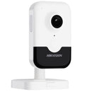 Câmera cúbica IP HIKVISION DS-2CD2443G2-IW (W) de 4 MP com áudio bidirecional 