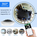 HIKVISION DS-2CD2955G0-ISU 5MP 180º panoramic fisheye IP security camera