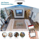 HIKVISION DS-2CD2955G0-ISU 5MP 180º panoramic fisheye IP security camera