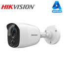 Câmera de segurança analógica HIKVISION DS-2CE11D0T-PIRL 2MP 2,8 mm IR20 com sensor PIR 