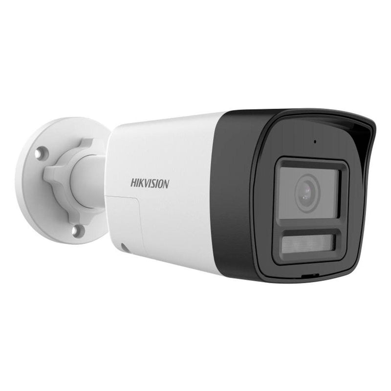 HIKVISION DS-2CE16D0T-LPTS Cámara mini bala fija 2MP con audio bidireccional, lente 2.8mm