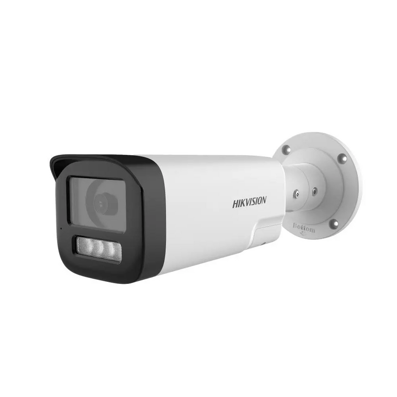 HIKVISION DS-2CE19K0T-LXTS TURBO 8.0 BULLET 3K AUDIO 2 VIAS & SIRENA IR80M 6MM