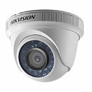 Câmera de segurança dome analógica HD HIKVISION DS-2CE56C0T-IRPF 2,8 mm IR20