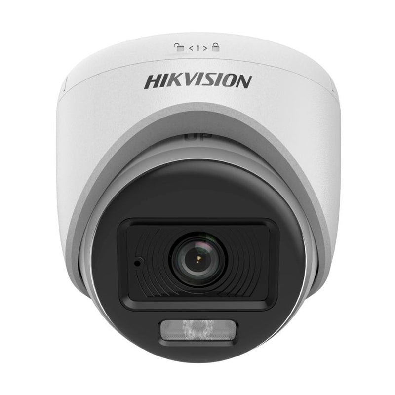 HIKVISION DS-2CE70DF0T-LPFS Cámara fija tipo torreta 2 MP para interiores. Luz híbrida inteligente. ColorVu