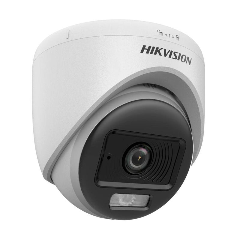 HIKVISION DS-2CE70DF0T-LPFS Cámara fija tipo torreta 2 MP para interiores. Luz híbrida inteligente. ColorVu