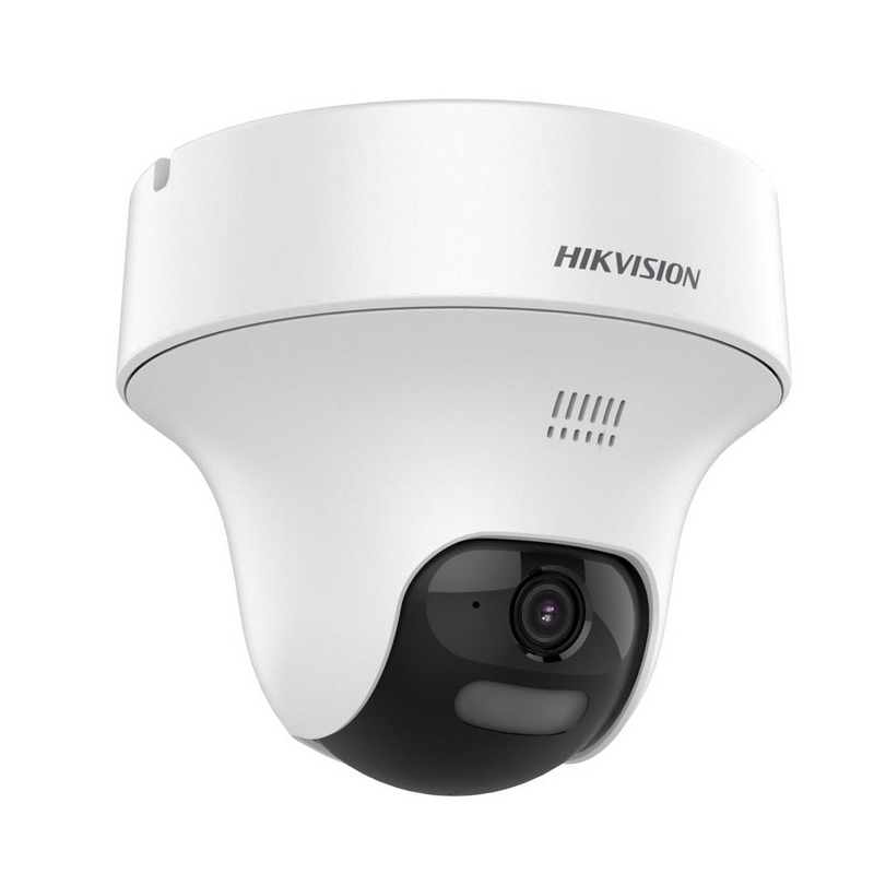 HIKVISION DS-2CE70K0T-PTLTS TURBO 8.0 TURRET PT 3K AUDIO 2 VIAS IR25M 2.8MM