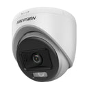 HIKVISION DS-2CE70KF0T-LPFS 3K Dome Security Camera, 2.8mm Fixed Lens for Indoor, IR 20m, Smart Hybrid Light, ColorVu 