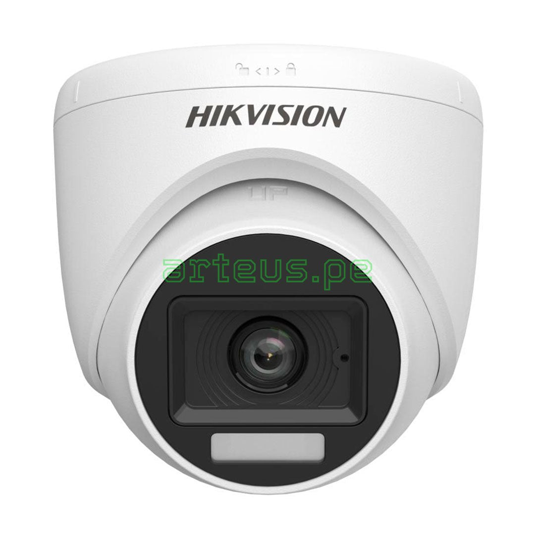 HIKVISION DS-2CE76D0T-LPFS Cámara de Seguridad 2MP Lente Fijo IR20 Audio
