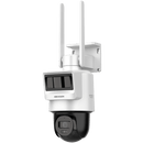 HIKVISION DS-2DE2C400IWG-K/4G XX DOMO PT IP 4MP P/EXTERIOR IR 4MM 4G CON PANEL SOLAR