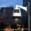 HIKVISION DS-2SE4C425MWG-E/14 TANDEMVU Cámara de Seguridad IP PTZ 4" 4MP 25x + 4MP 2.8mm