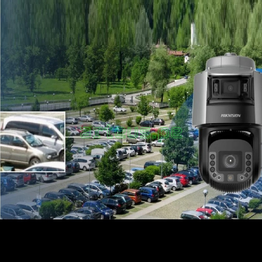 HIKVISION DS-2SF8C442MXS-DL Cámara de seguridad IP 4MP PTZ 360º 42x IR300 Led color 30m TANDEMVU ULTRA