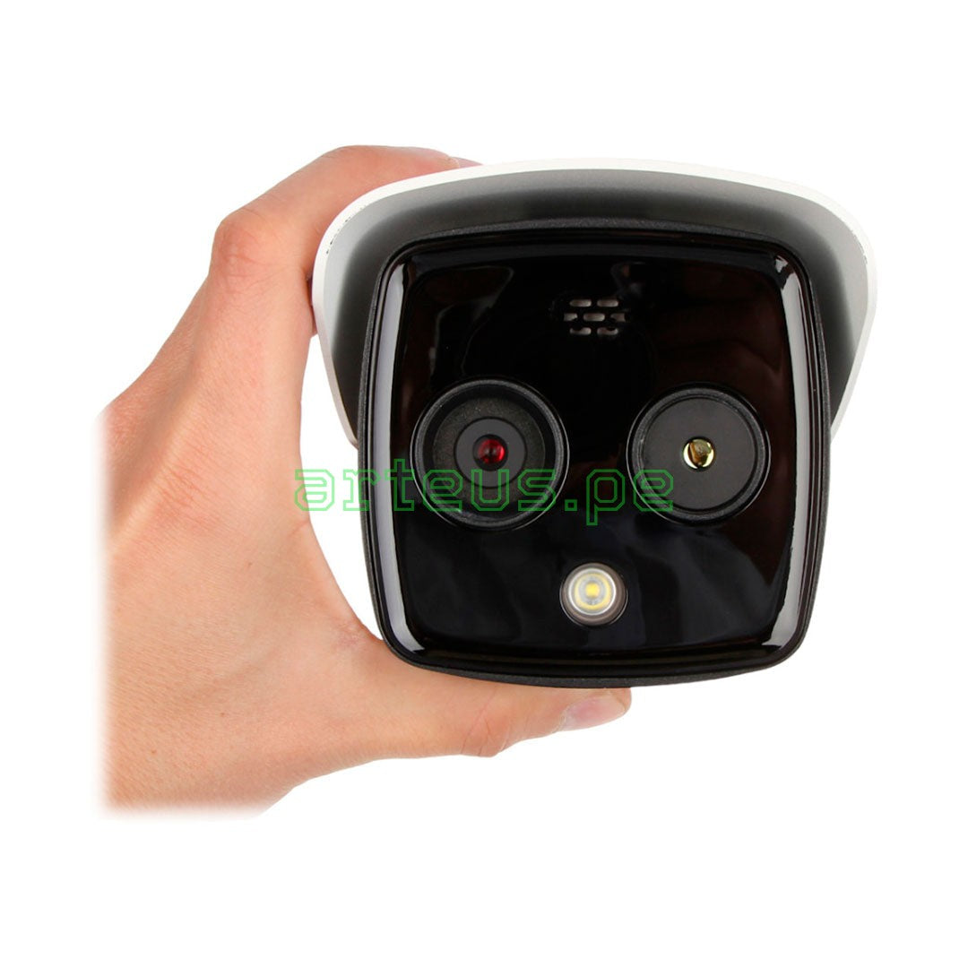 HIKVISION DS-2TD2617-10/QA Cámara de Seguridad IP 4MP Térmica 20ºC-150ºC