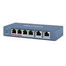 HIKVISION DS-3E1106HP-EI Switch PoE 4 Puertos +2Uplink 10/100Mbps