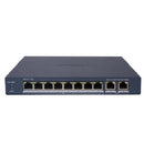 HIKVISION DS-3E1310P-EI/M Switch 8 POE mix 100m + 2uplink manageable gigabite