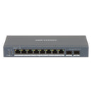 HIKVISION DS-3E1510P-SI Switch POE+ 8 Puertos Gigabit 2SFP 110w Smart